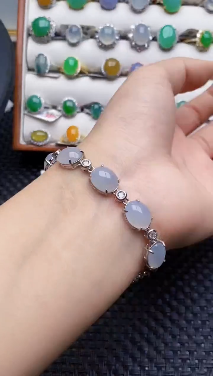 银S925镶嵌戒指翡翠1054