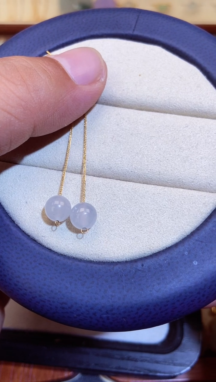 【闪购商品】翡翠颈饰18K金镶嵌翡翠