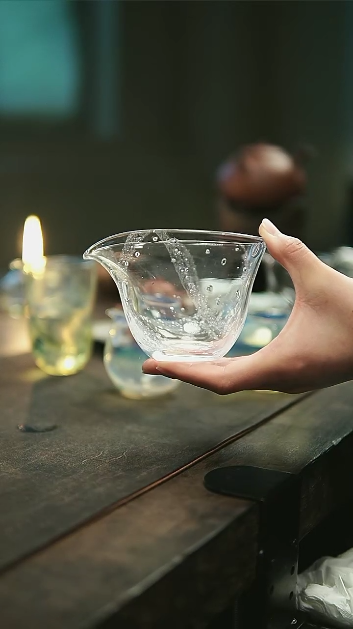 【闪购商品】玻心璃语气泡款玻璃公道大号