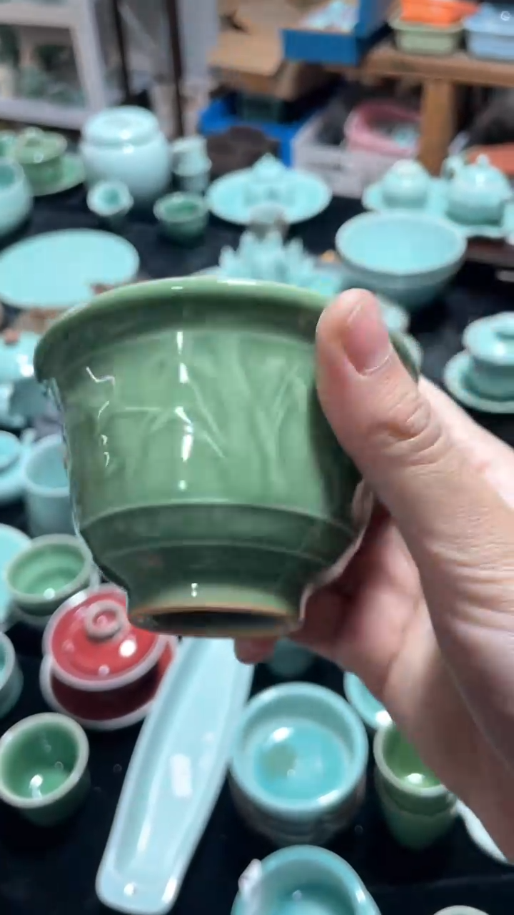 【闪购商品】福利款 慧仙青瓷 瓷器 主人杯