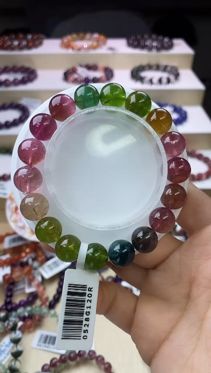 【闪购商品】手链未镶嵌碧玺色标碧玺11m+