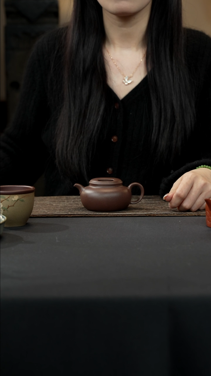 【闪购商品】紫砂茶壶全手牛盖天青泥