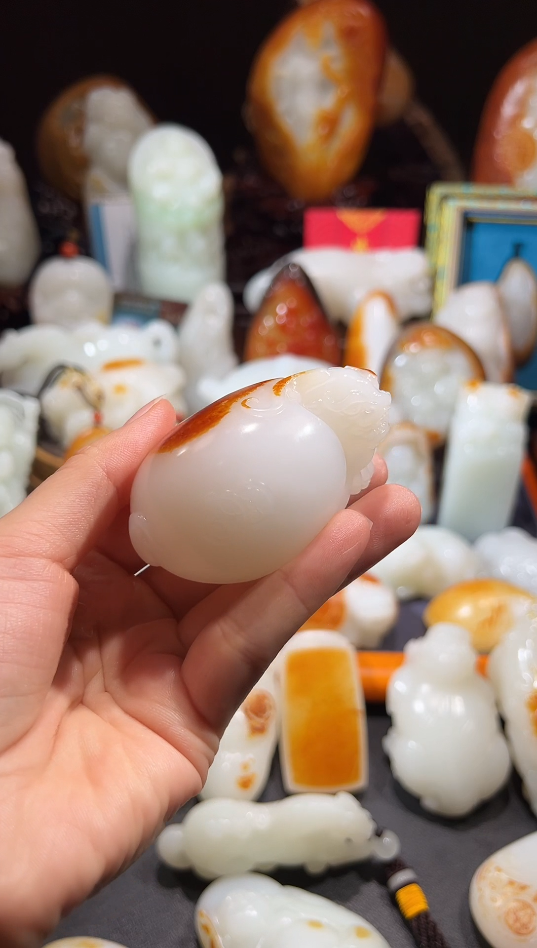 未镶嵌和田玉把件龙龟