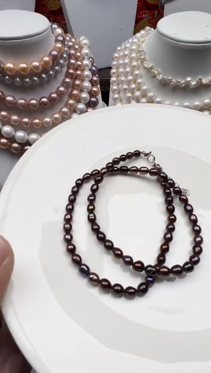 【闪购商品】淡水珍珠颈饰未镶嵌1