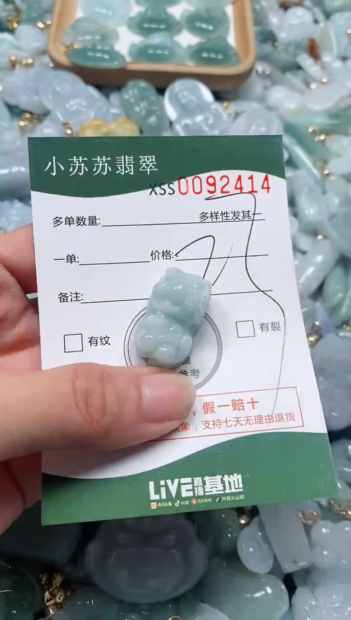 【闪购商品】翡翠颈饰未镶嵌闪购商品0092414