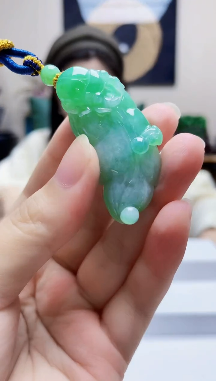 未镶嵌定制翡翠吊坠265