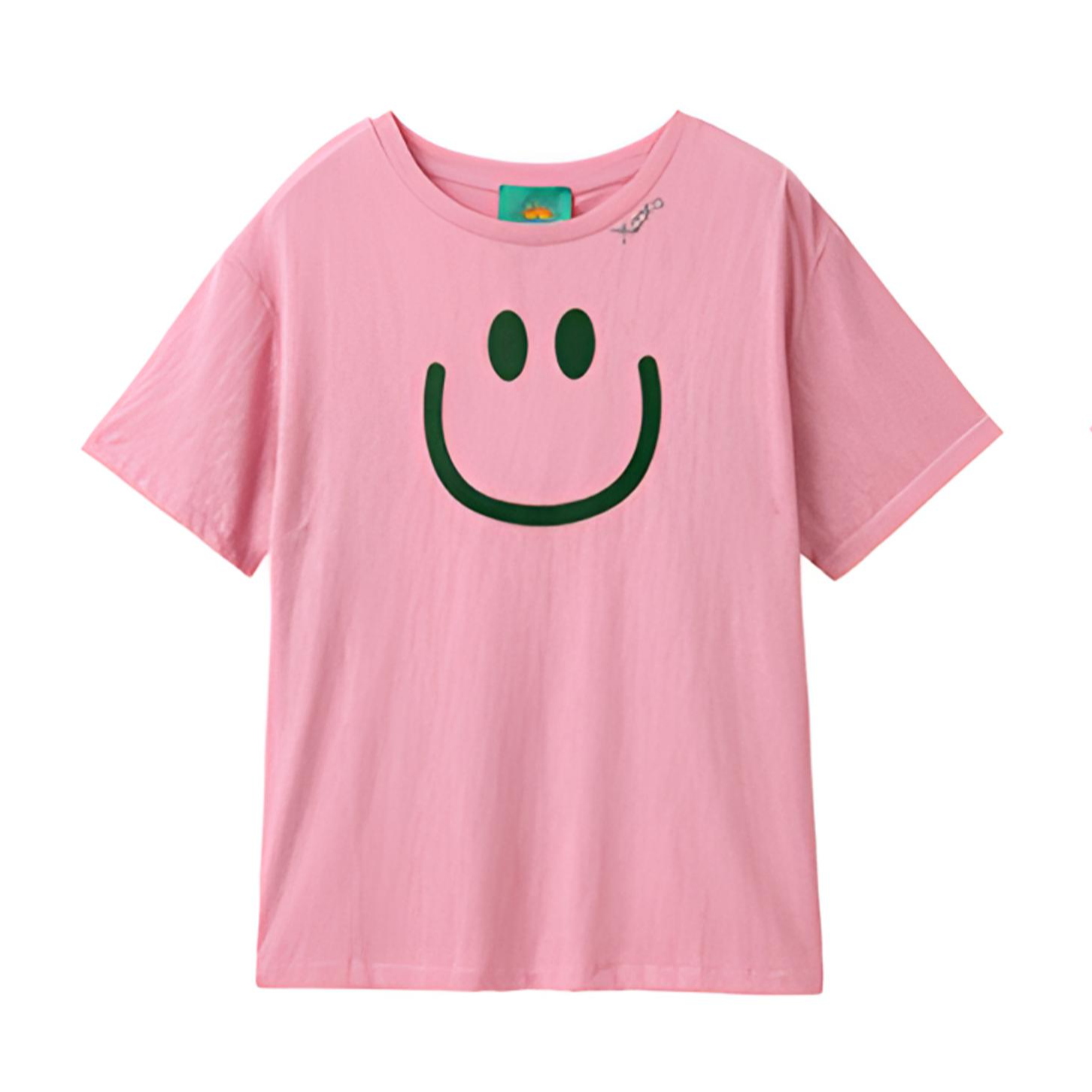 MICartsy王紫珊配饰车to go系列新款笑脸印花上衣SCP305