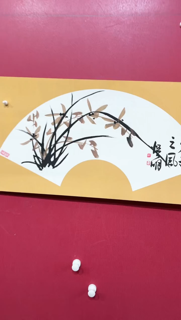 【闪购商品】绘画67赵铭梧绘画作品扇面