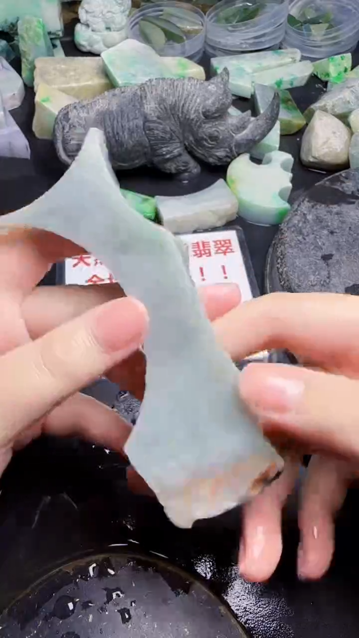 未镶嵌挂件翡翠天然翡翠013