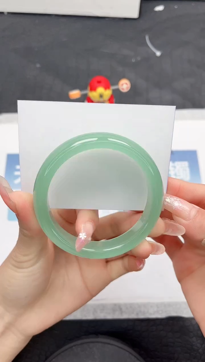 【闪购商品】石英质玉手镯未镶嵌H3-58.5