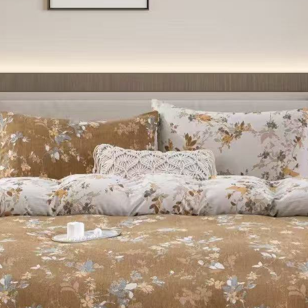 【南枝咖】 罗布麻多层纱布枕套一对两只---50*80