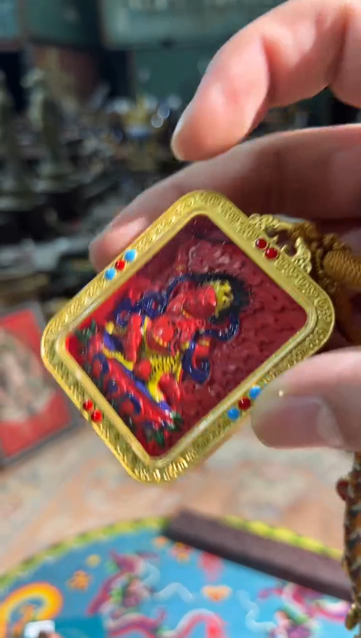 吊坠东东唐卡tk16