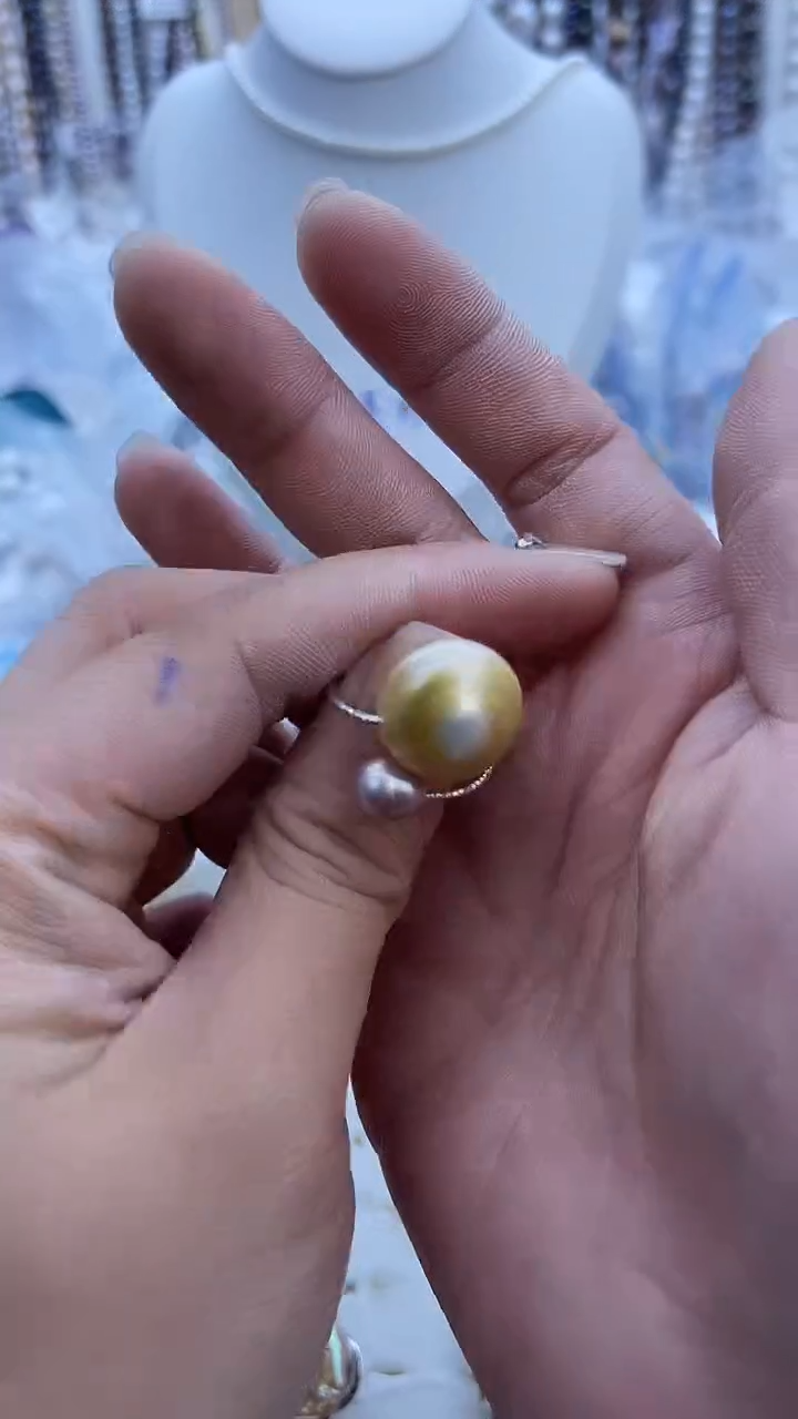 【闪购商品】淡水珍珠戒指未镶嵌442