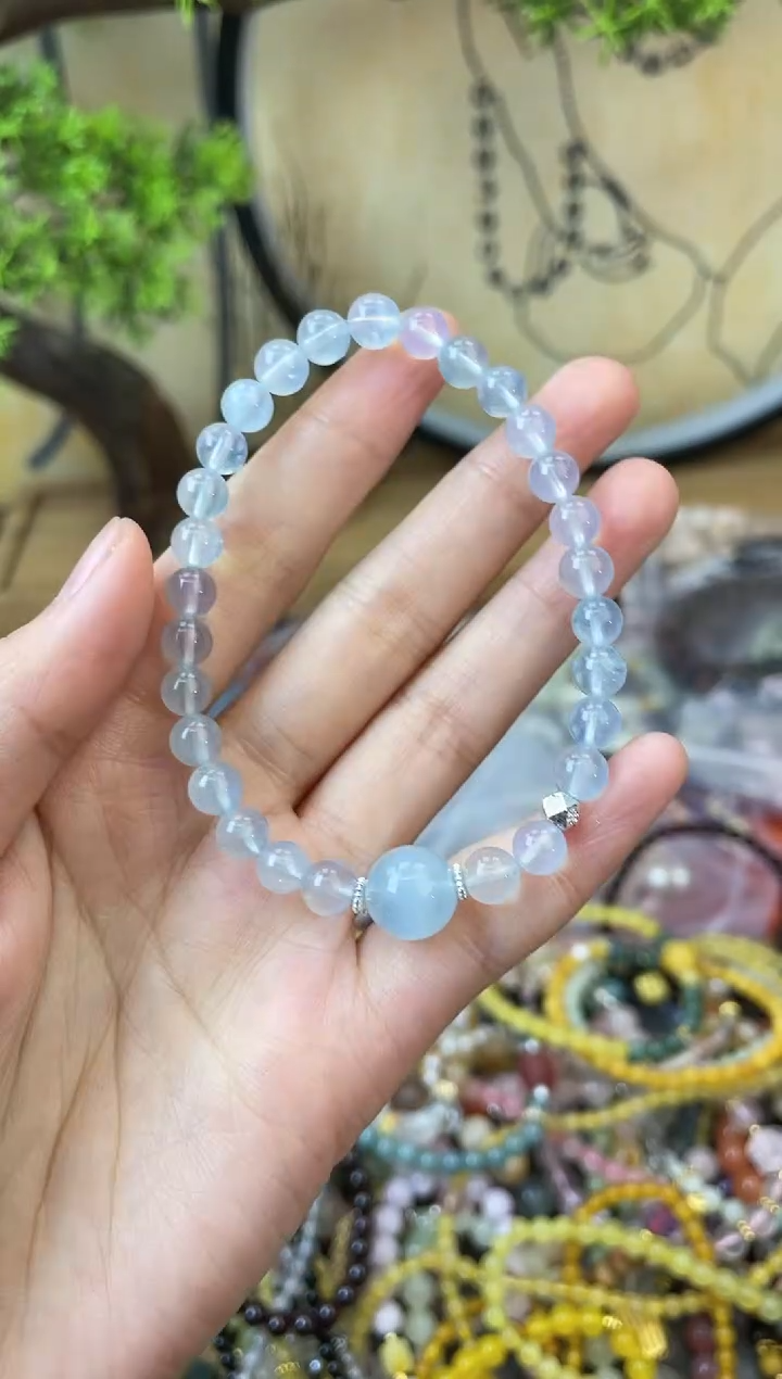 【闪购商品】海蓝宝石手链未镶嵌263