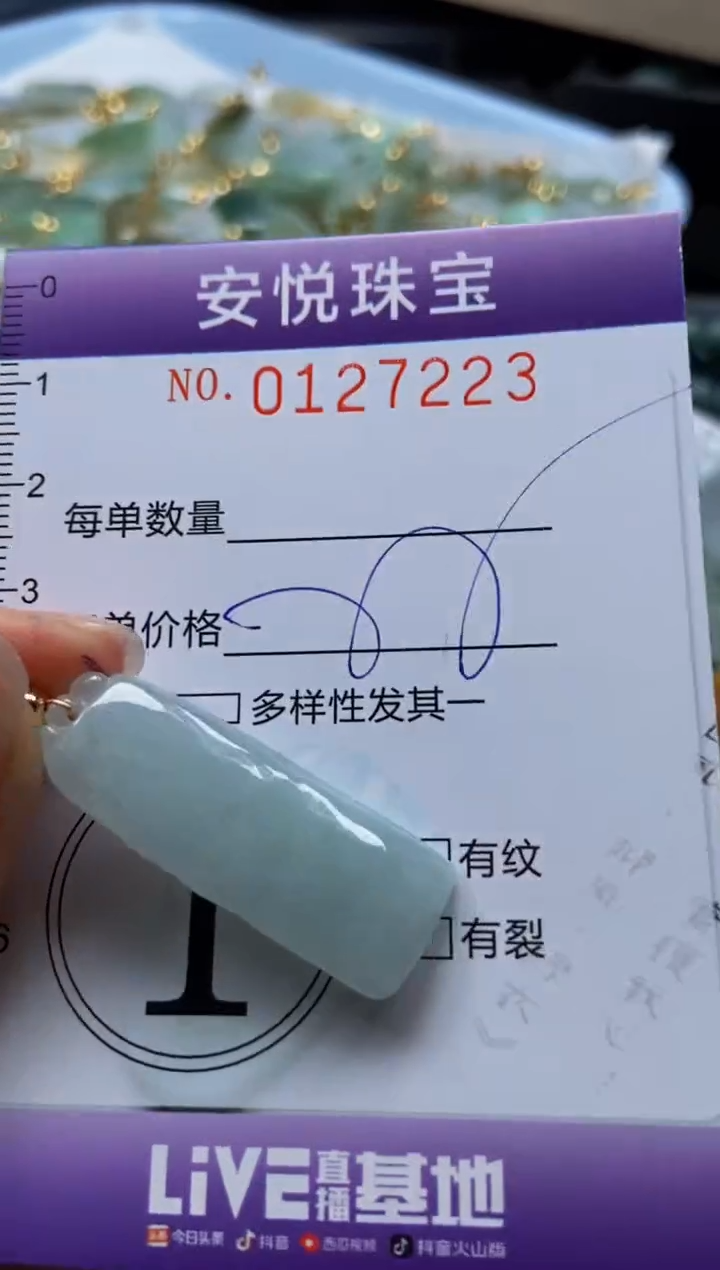 【闪购商品】翡翠颈饰未镶嵌闪购0127223