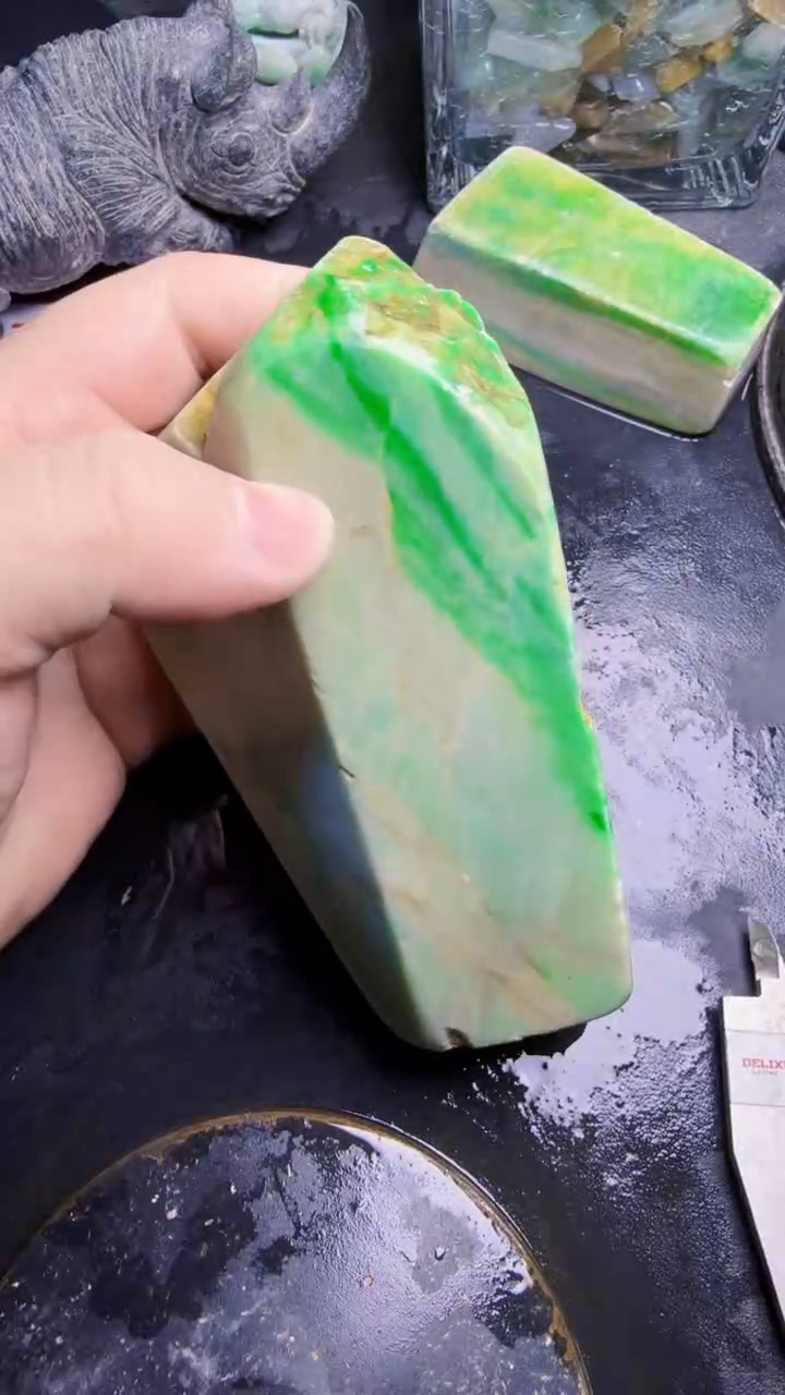 未镶嵌挂件翡翠广*天然翡翠108