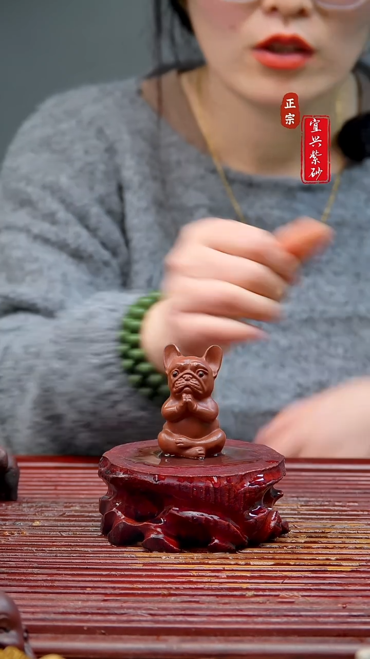 紫砂茶宠宜兴紫砂茶宠摆件
