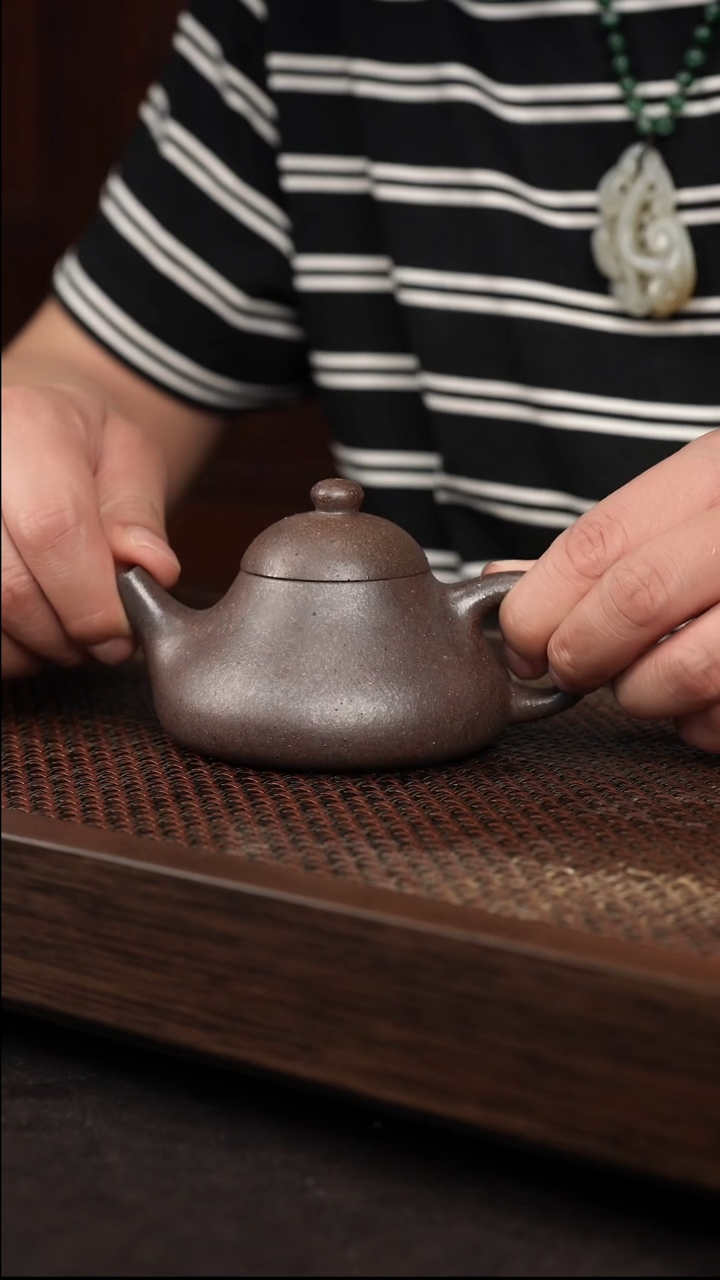 茶壶紫砂岩中泥汉民石瓢