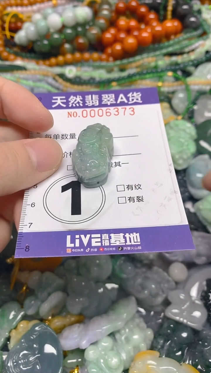 颈饰未镶嵌翡翠0006373