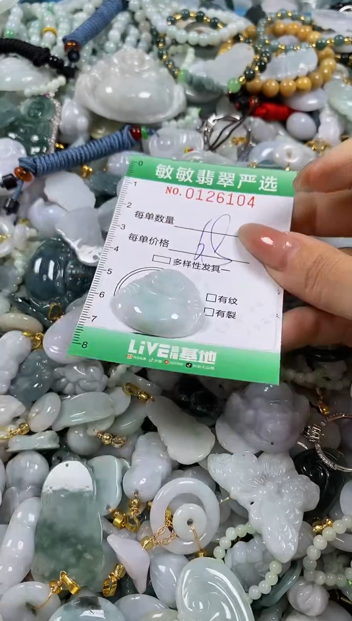 【闪购商品】翡翠颈饰未镶嵌闪购0126104