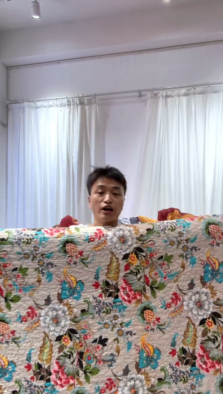 棉220*230纯棉床盖32号微瑕