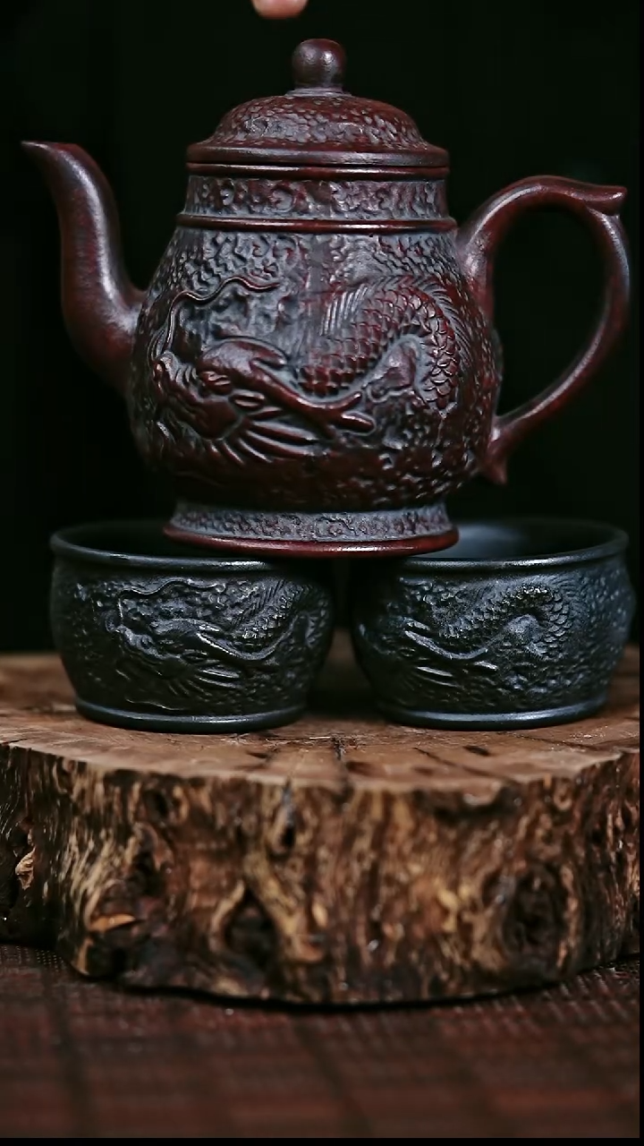 茶壶紫砂宜兴岁颐传器原矿全手34