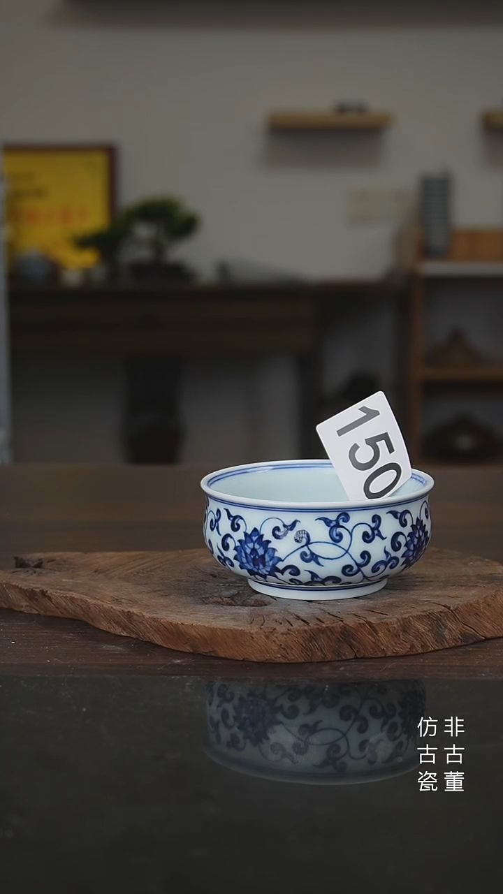 景德镇手工手绘陶瓷微瑕