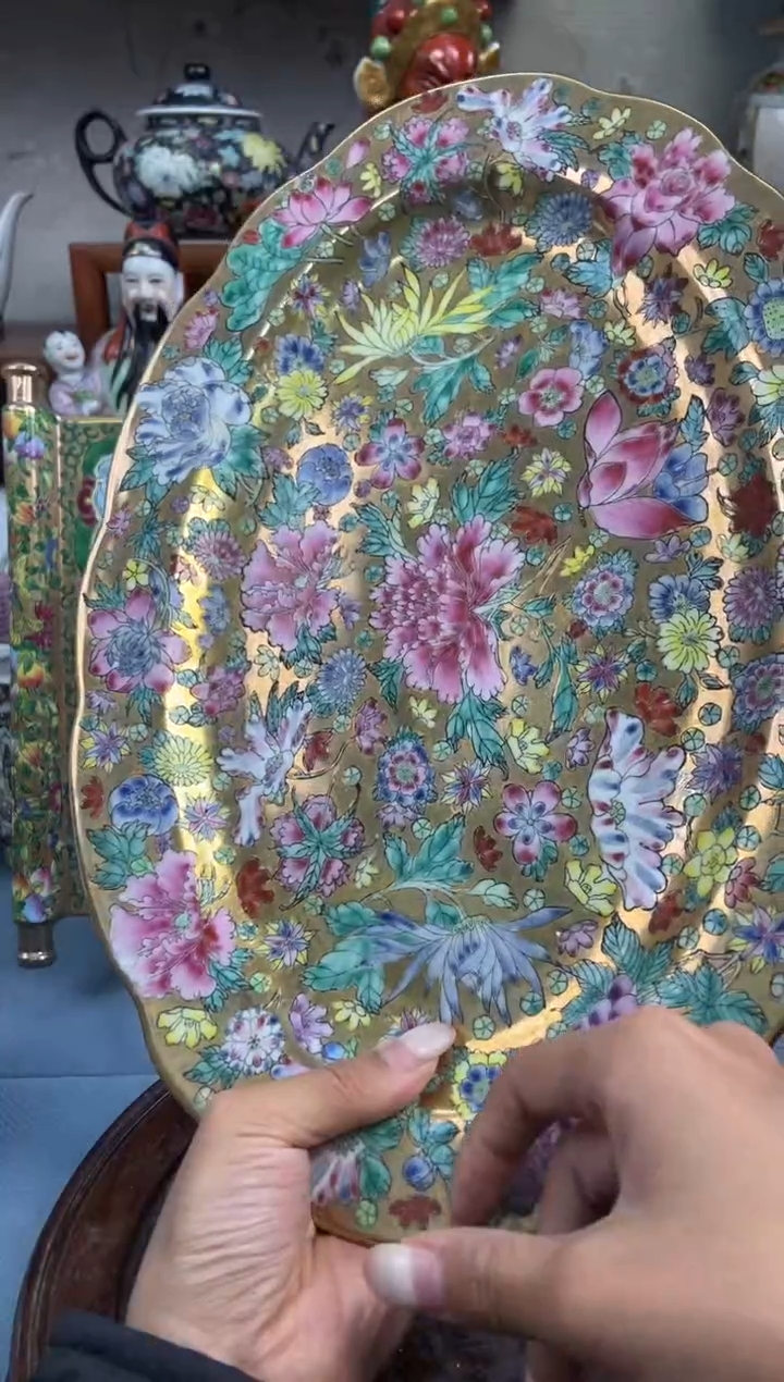 瓷片微瑕慎拍景德镇窑老厂瓷器单件