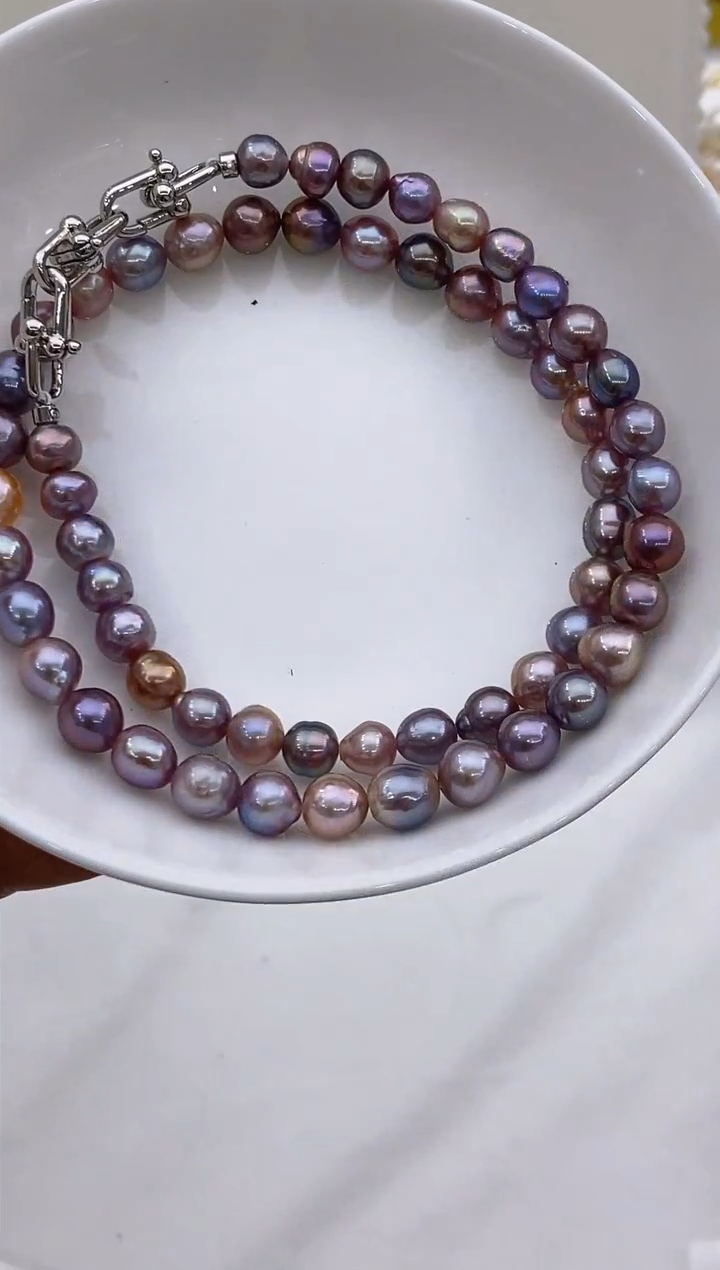 【闪购商品】淡水珍珠项链未镶嵌133 6-7mm