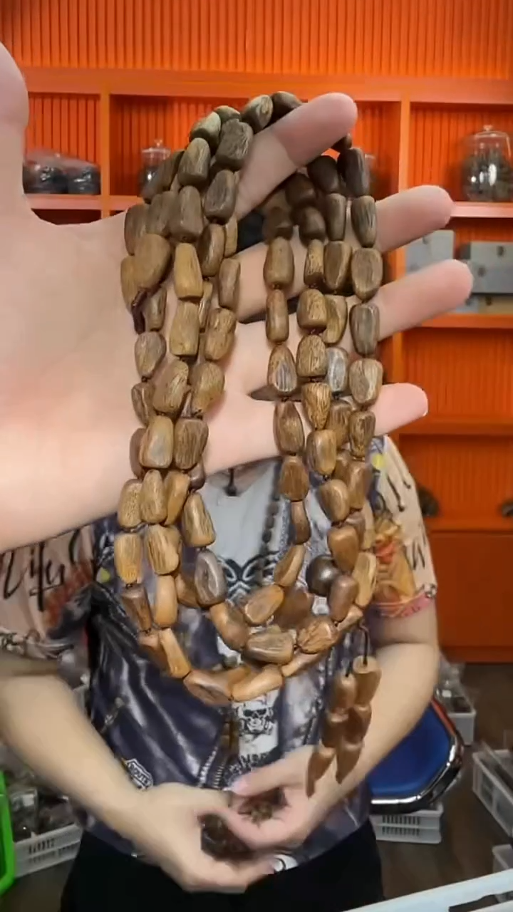 沉香手串589号随形多圈多样性发一