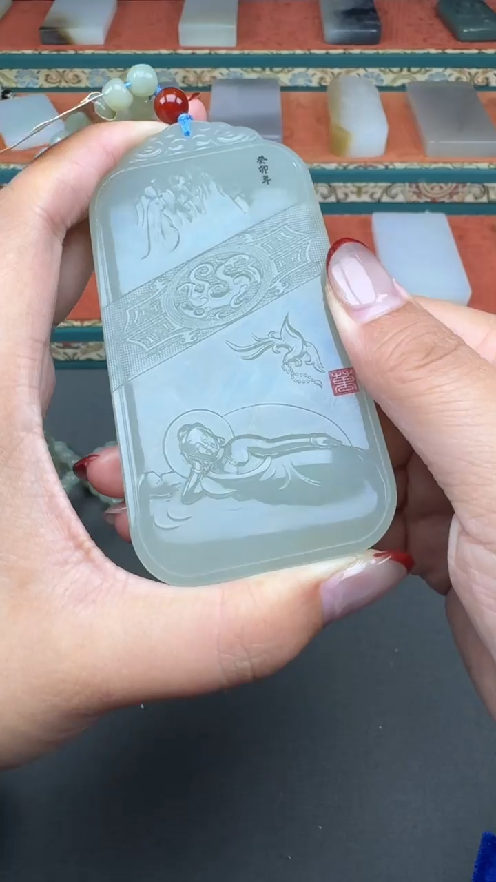 【闪购商品】和田玉颈饰未镶嵌婷婷