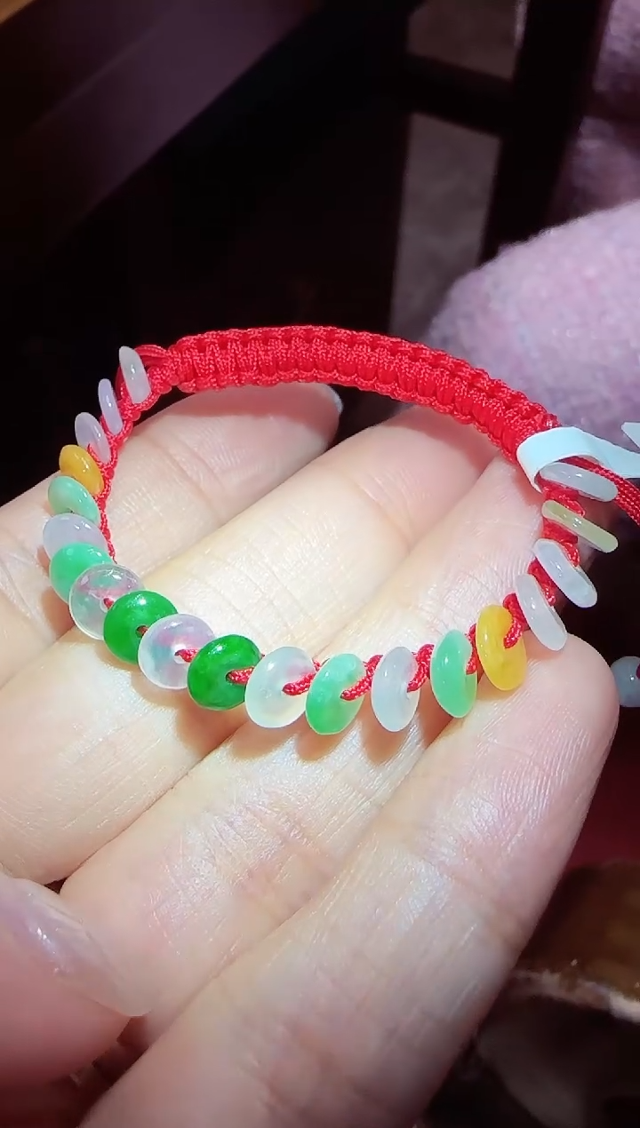 【闪购商品】翡翠手链未镶嵌手串