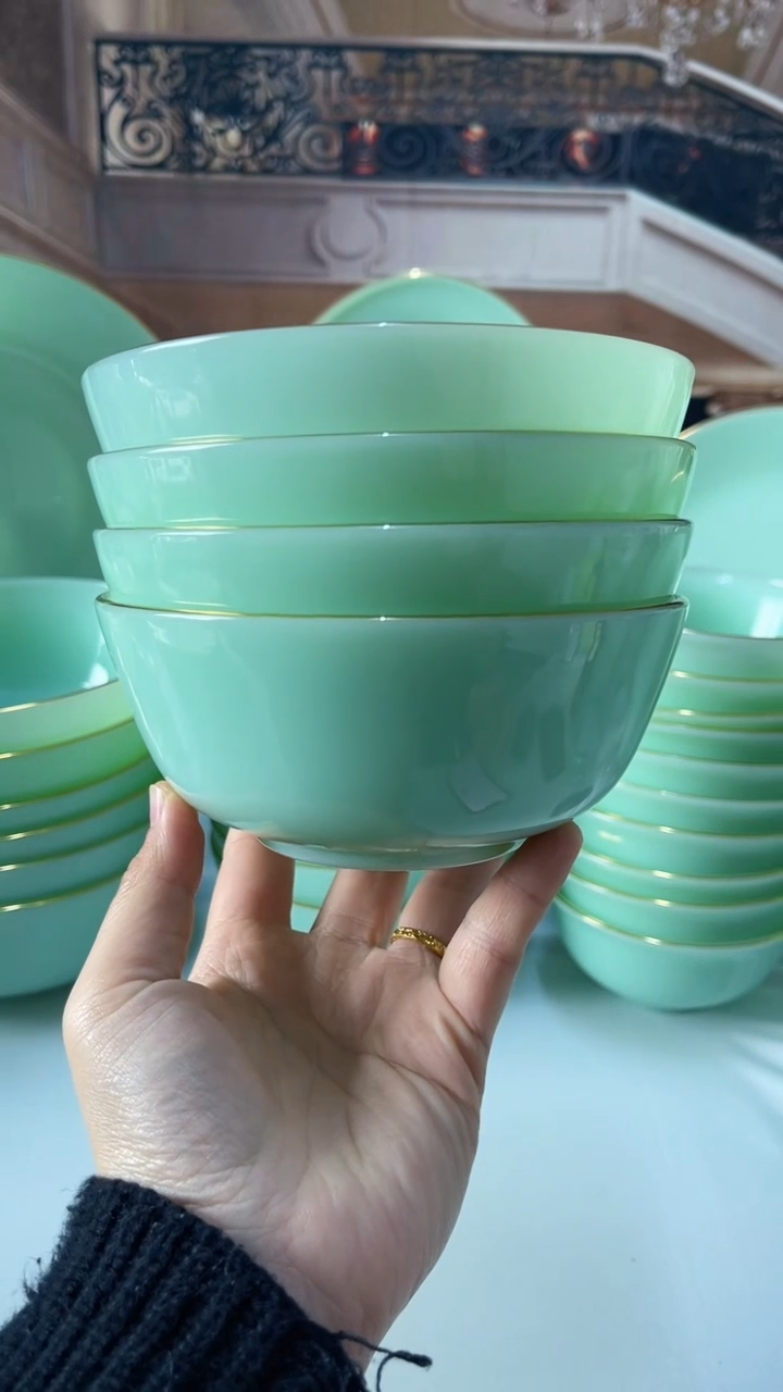 【闪购商品】·5.5英寸玉瓷碗4个口径13.8厘米 