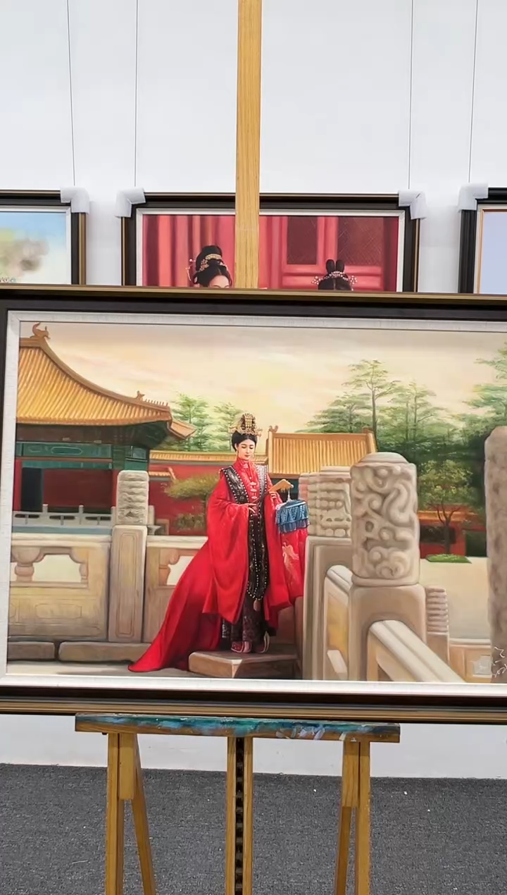【闪购商品】绘画吴子逸-100*70cm-人物油画