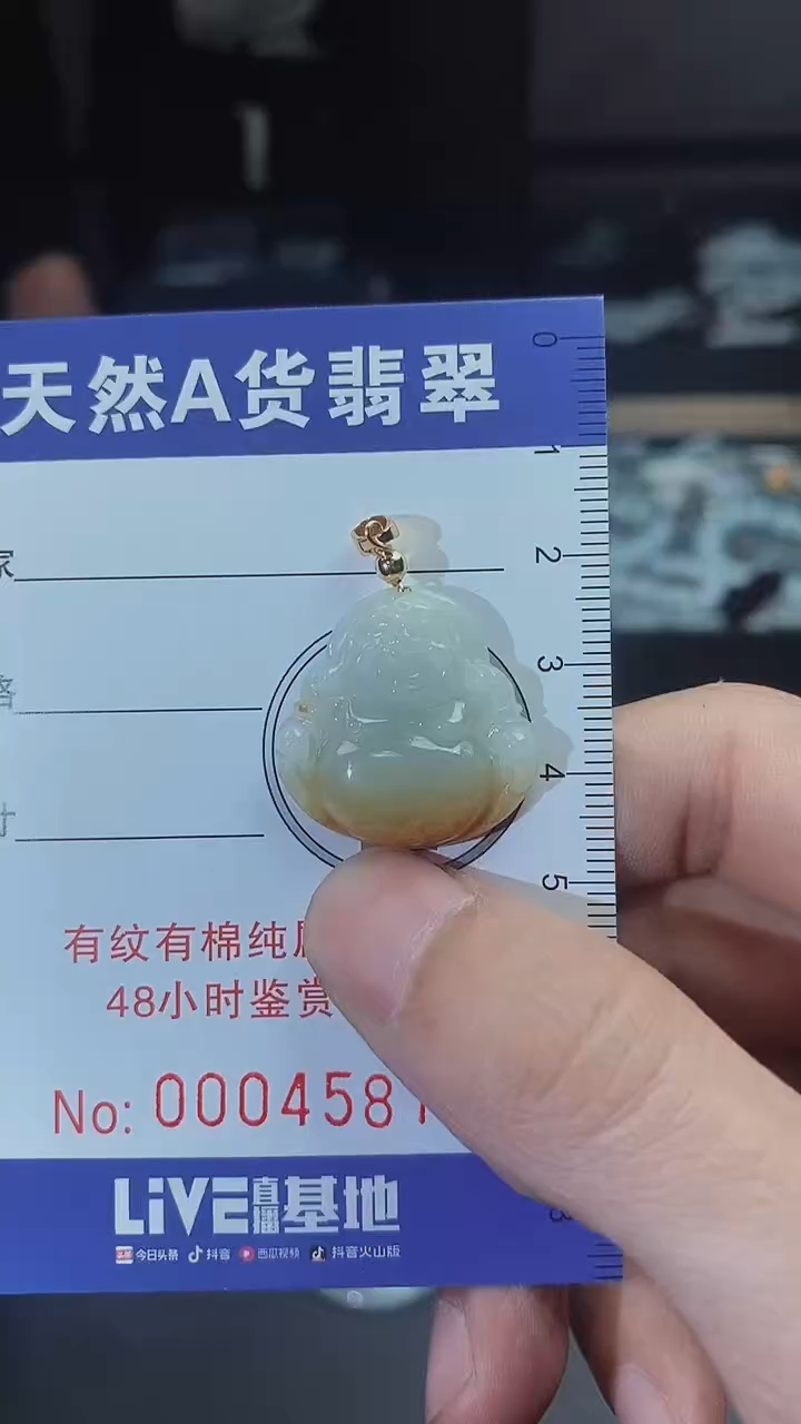 【闪购商品】翡翠颈饰未镶嵌天然A货翡翠一件