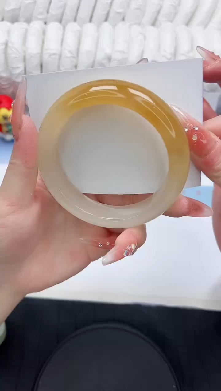 石英质玉未镶嵌手镯178-59.2