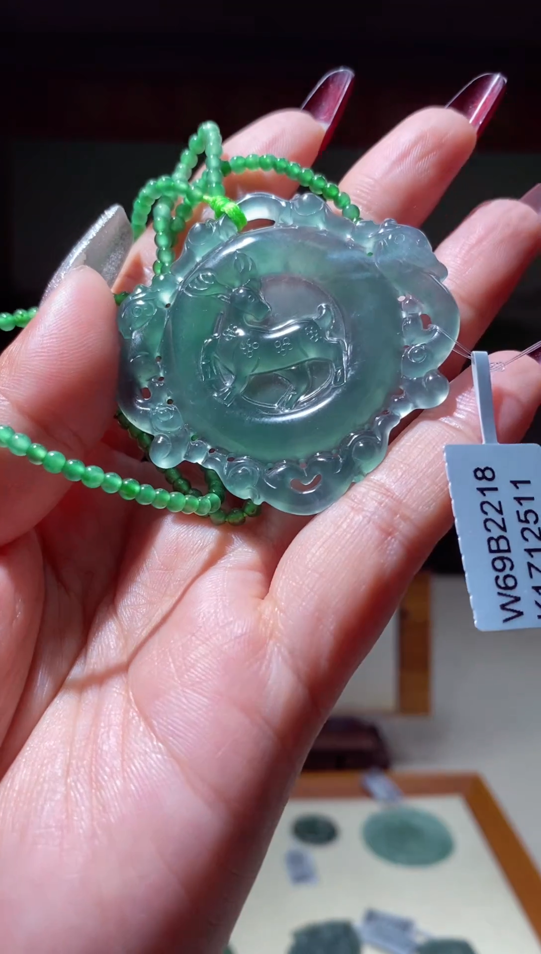 【闪购商品】定制翡翠未镶嵌翡翠219012