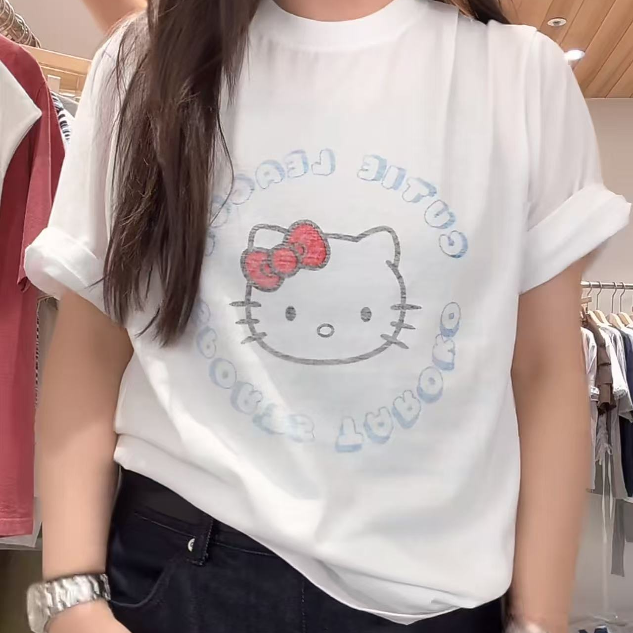 喜喜家东大门新款KT半袖