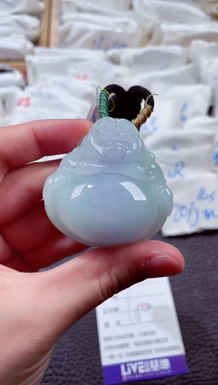 翡翠未镶嵌颈饰00009065
