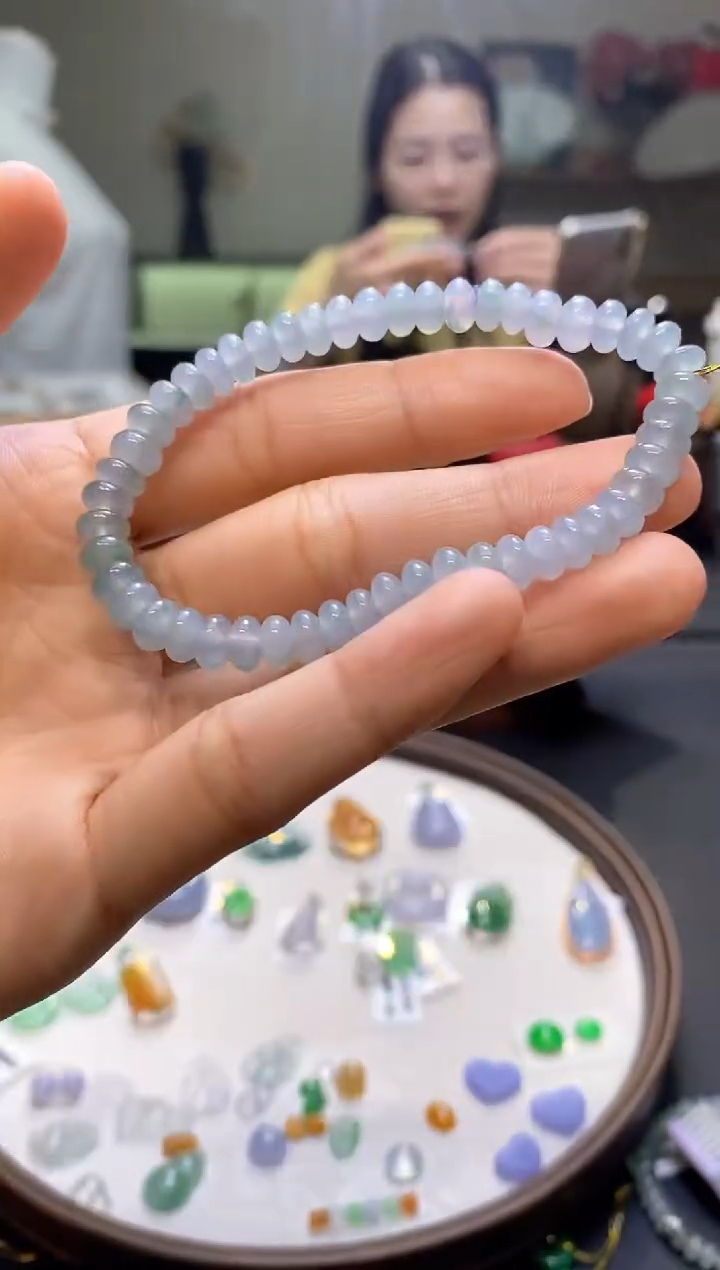 未镶嵌手链翡翠手串