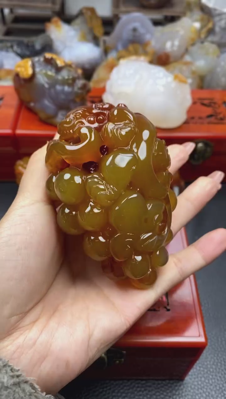 【闪购商品】玛瑙/玉髓手把未镶嵌00