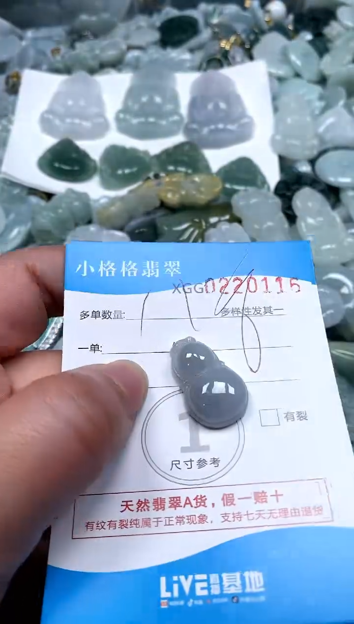 【闪购商品】翡翠颈饰未镶嵌闪购商品0220116