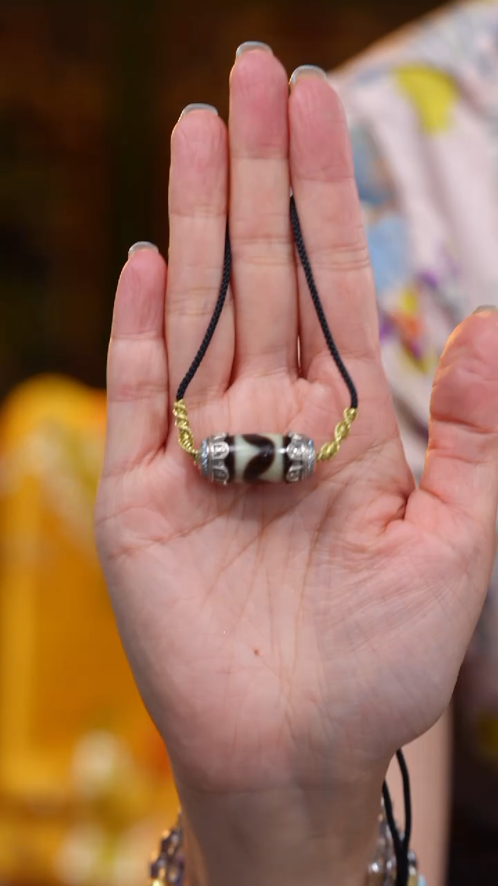 玛瑙/玉髓颈饰银S925镶嵌S53556多样性发一