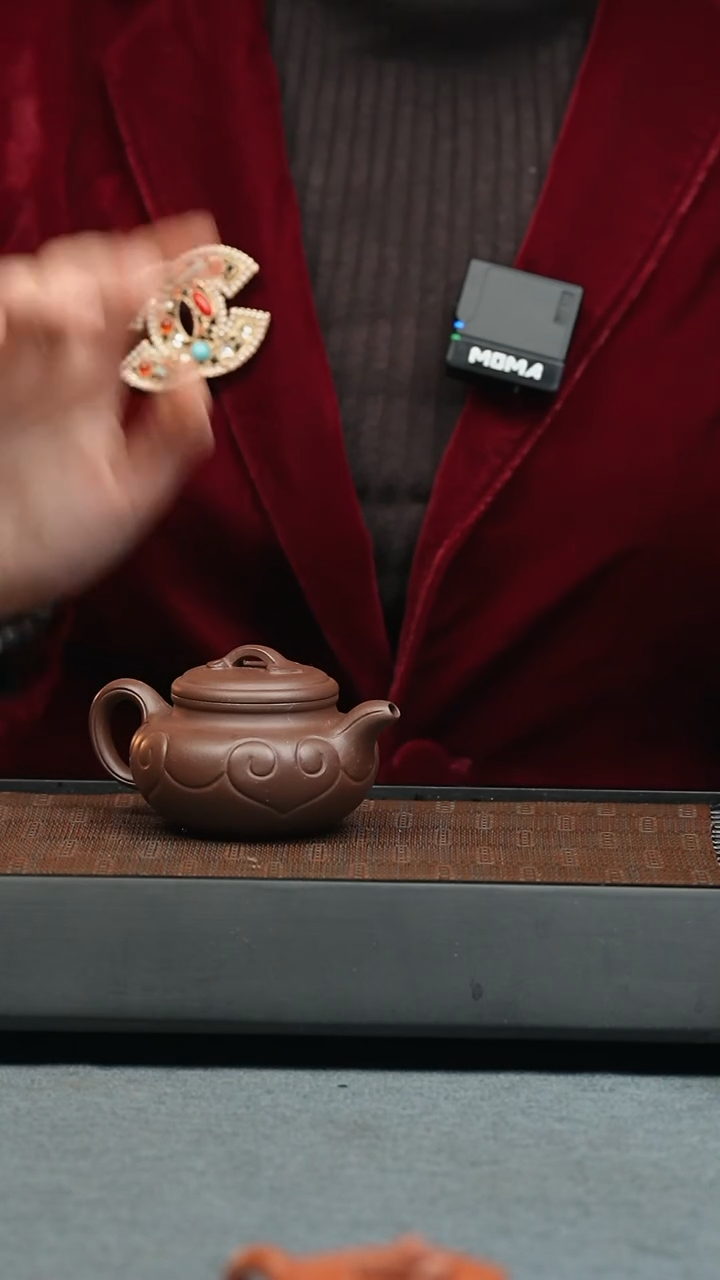 【闪购商品】紫砂茶壶五堂 仿古如意