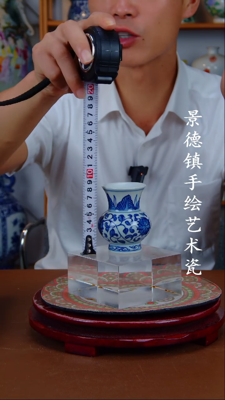 现代景德镇手工手绘陶瓷摆件9