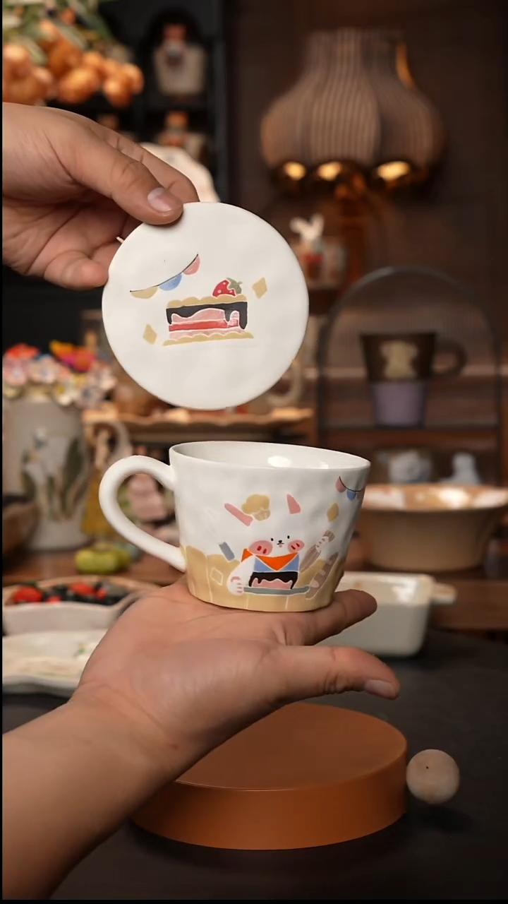 餐具川谷原创手作陶瓷  12.8  不退差价