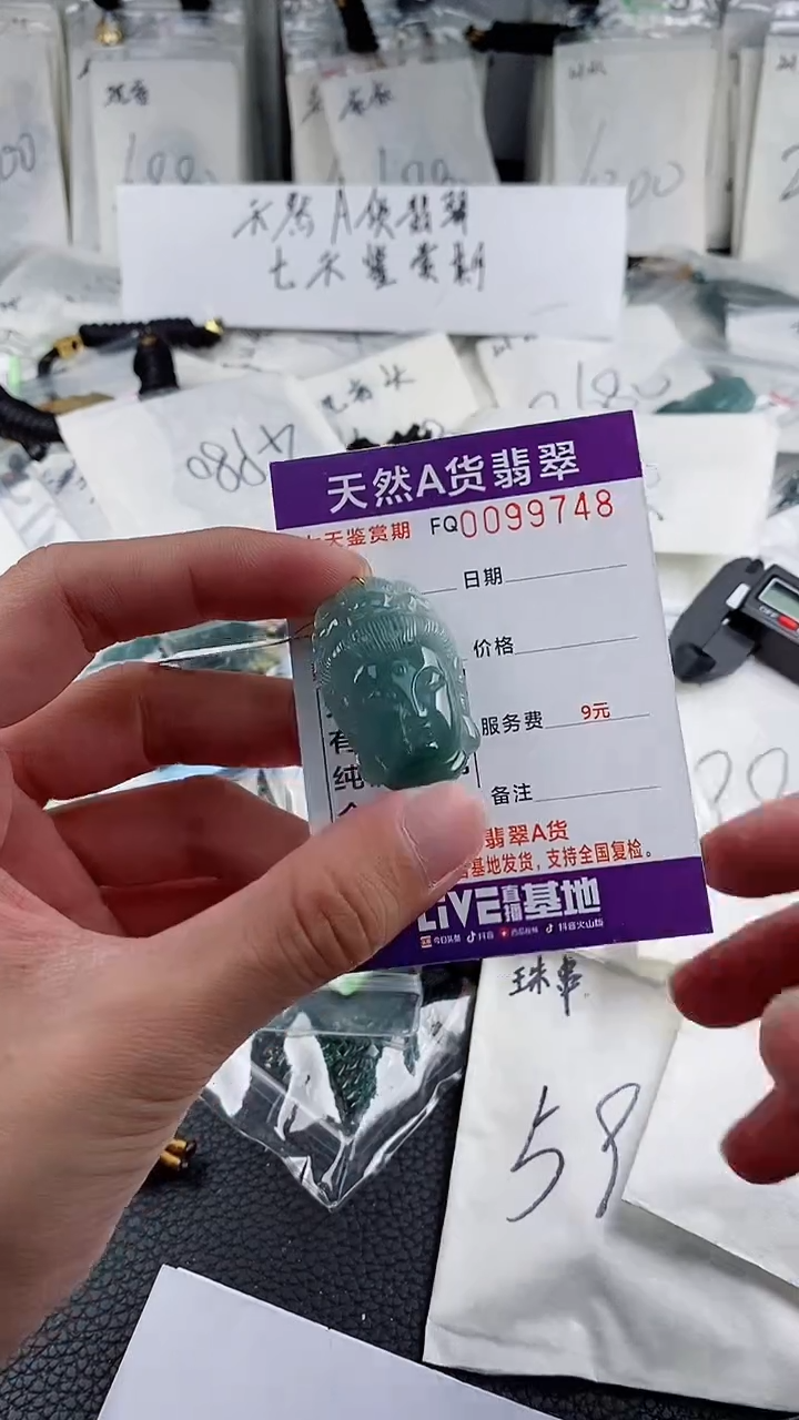 【闪购商品】翡翠颈饰未镶嵌         