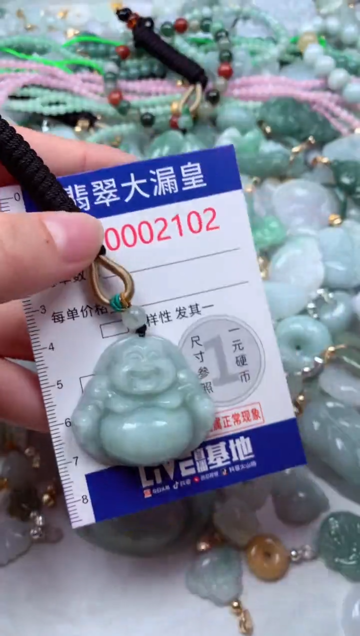 吊坠(不含链)未镶嵌翡翠2102