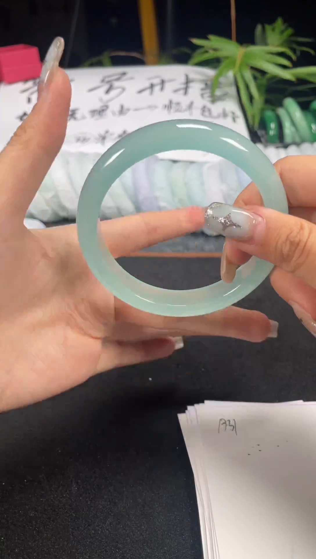 A时尚缅风美人镯【直播链接】A31