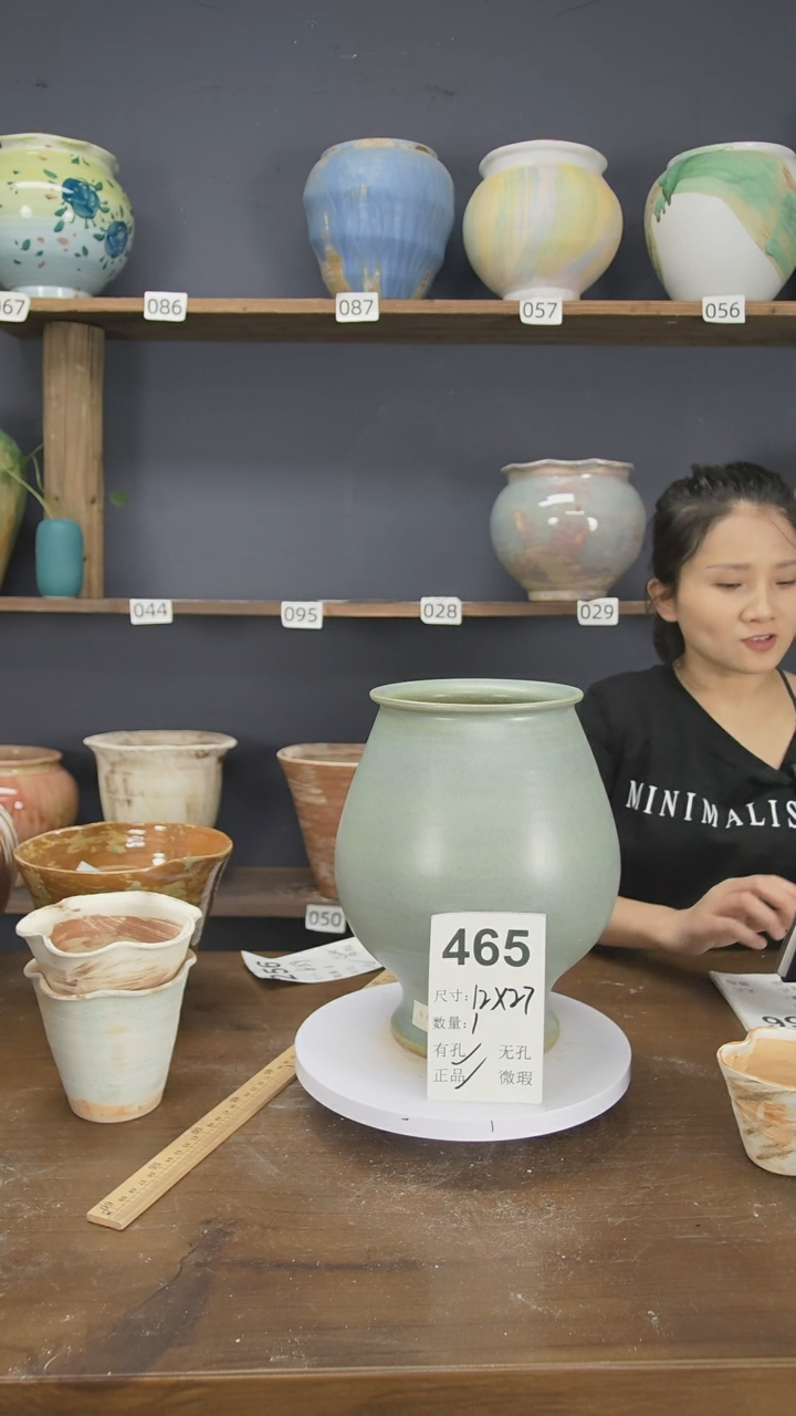 陶瓷景德镇陶瓷花盆465【微瑕】
